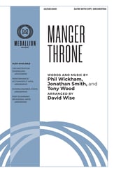 Manger Throne SATB choral sheet music cover